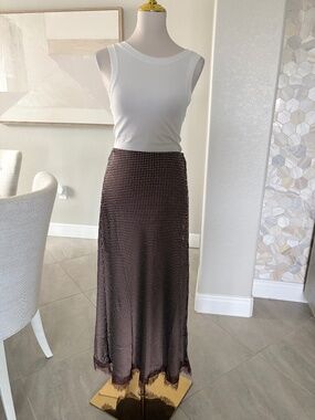 NWOT - Loft Dotted Lace Skirt